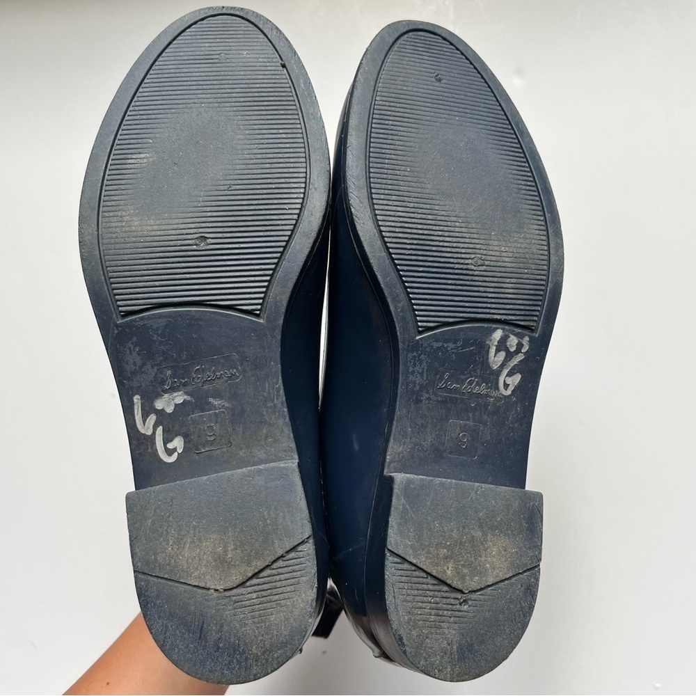 SAM EDELMAN Tinsley Rubber Rain Boot Navy Blue Size 9 - Picture 6 of 11